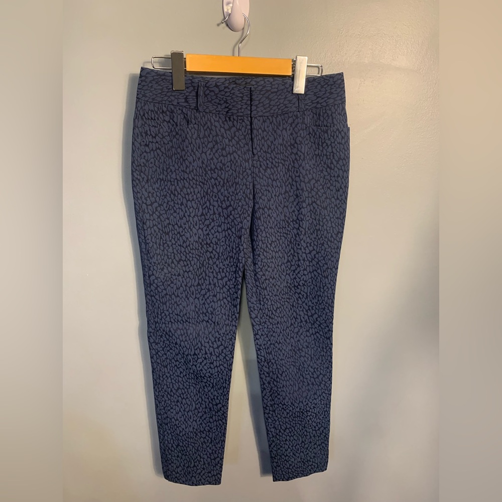 Banana Republic Blue Patterned Pants